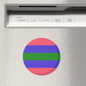 Trigender-Prix-Flag Magnet (In Situ (Geschirrspüler))