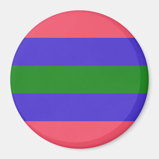 Trigender-Prix-Flag Magnet (Vorne)