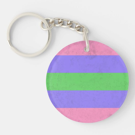 Trigender Schlüsselanhänger (Vorderseite)