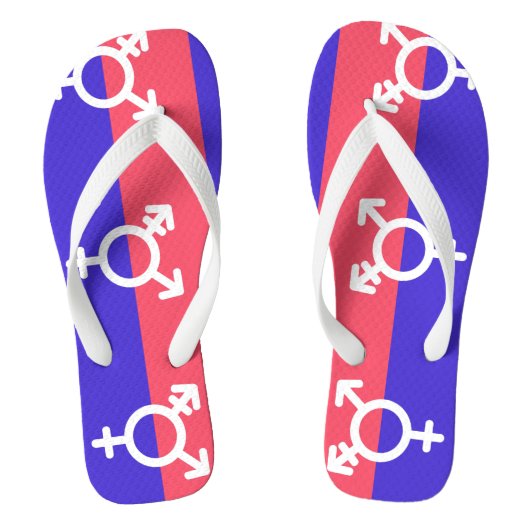 Trigender Stolz Badesandalen (Fußbett)