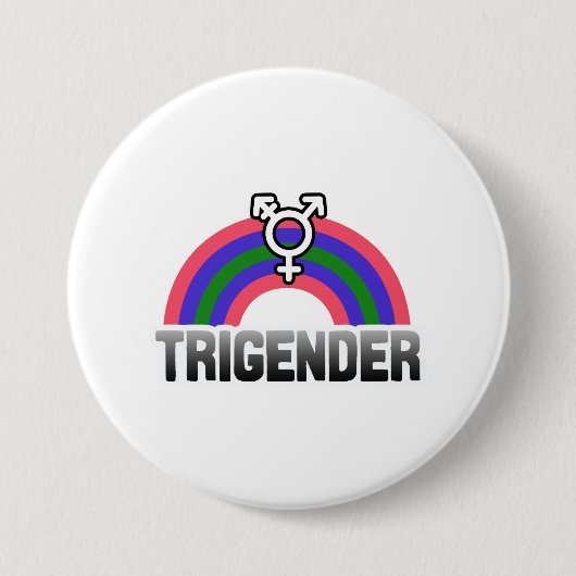 Trigender Stolz Button (Vorderseite)