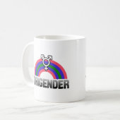 Trigender Stolz Kaffeetasse (Vorderseite Links)