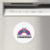 Trigender Stolz Magnet (In Situ (Geschirrspüler))