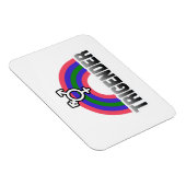 Trigender Stolz Magnet (Rechte Seite)