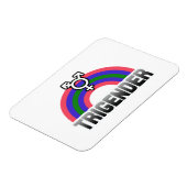 Trigender Stolz Magnet (Linke Seite)
