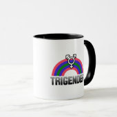 Trigender Stolz Tasse (VorderseiteRechts)