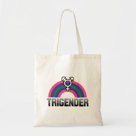 Trigender Stolz Tragetasche (Vorne)