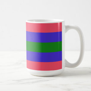 Trigender-Stolzflagge Kaffeetasse
