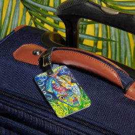 Trigger Fish Luggage Tag Gepäckanhänger