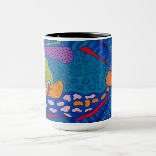 Trigger Fish Mug Tasse (Zentrum)