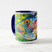 Trigger Fish Tassen Blue (Vorderseite Links)