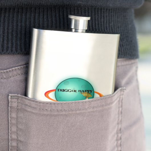 Trigger Happy Flachmann (Beispiel)