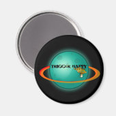 Trigger Happy Magnet (Vorderseite/Rückseite)