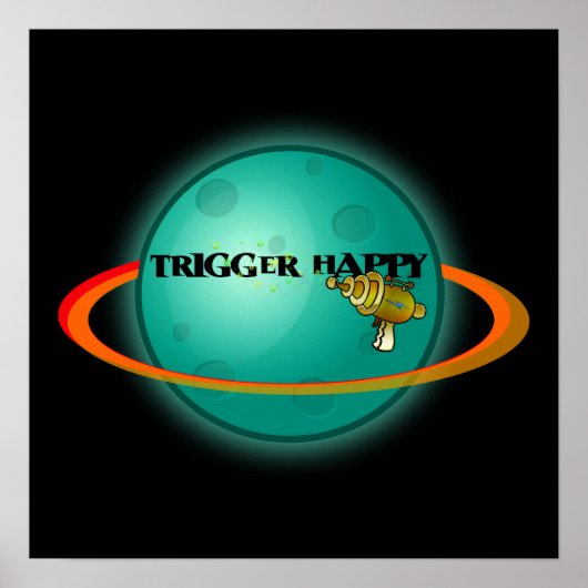 Trigger Happy Poster (Vorne)
