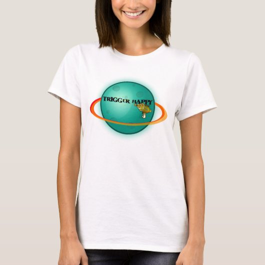 Trigger Happy T-Shirt (Vorderseite)