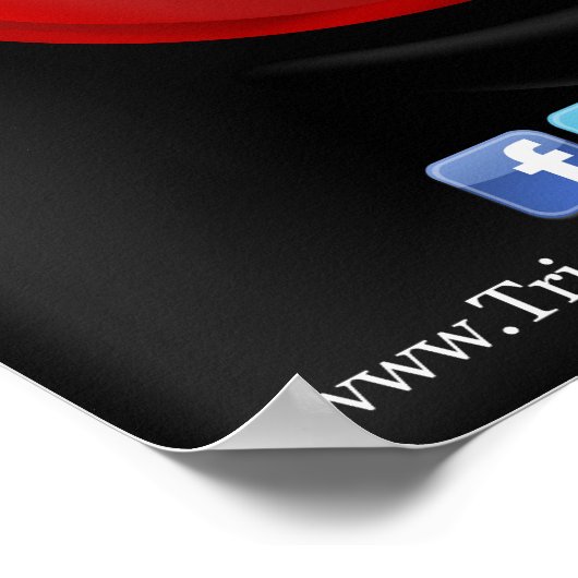 Trigger Point Ninja® 1 Blatt Poster (Ecke)