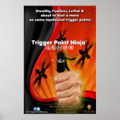 Trigger Point Ninja® 1 Blatt Poster (Vorne)