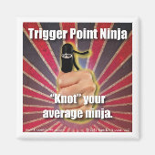 Trigger Point Ninja ® "Knoten" Ihr durchschnittlic Magnet (Vorne)
