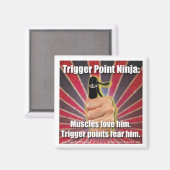 Trigger Point Ninja ® Muskeln Liebe Ihm Magnet (Vorderseite/Rückseite)