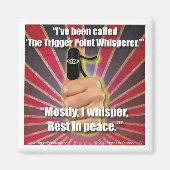 Trigger Point Ninja ® RIP, Triggerpunkte Magnet (Vorne)