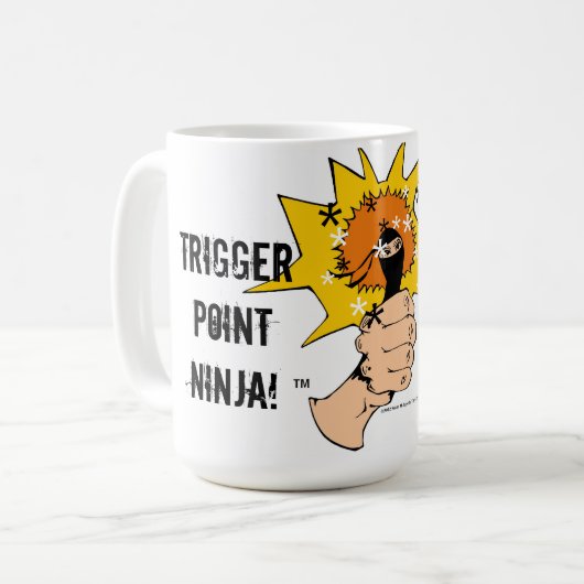 Trigger Point Ninja ® Tasse (Vorderseite Links)