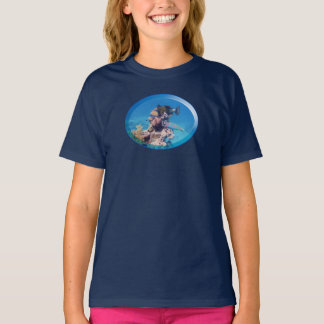 Triggerfish at coral reef - Photographic Design | T-Shirt