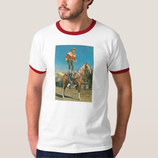 Triggerpferdetrick-Ranch 1952 T - Shirt ROY ROGERS (Vorderseite)