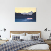 Triglav-Berg bei Sonnenuntergang Leinwanddruck (Insitu (Schlafzimmer))