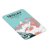 Triglav National Park Mount Triglav Slowenien Magnet (Rechte Seite)