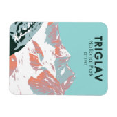 Triglav National Park Mount Triglav Slowenien Magnet (Horizontal)