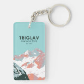Triglav National Park Mount Triglav Slowenien Schlüsselanhänger (Rückseite)