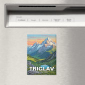 Triglav National Park Slovenien Travel Magnet (In Situ (Geschirrspüler))