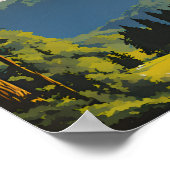 Triglav-Nationalpark Poster (Ecke)