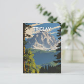 Triglav-Nationalpark Postkarte (Stehend Vorderseite)