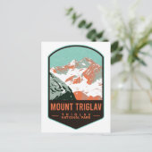 Triglav-Nationalpark Postkarte (Stehend Vorderseite)