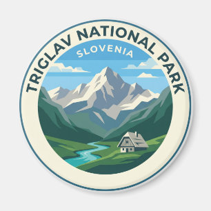 Triglav-Nationalpark Slowenien Magnet