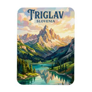 Triglav-Nationalpark Slowenien Magnet