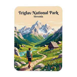 Triglav-Nationalpark Slowenien Magnet