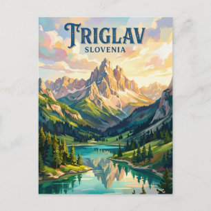 Triglav-Nationalpark Slowenien Postkarte