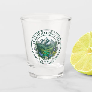 Triglav-Nationalpark Slowenien Schnapsglas