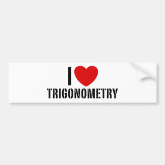 Trigonometrie Autoaufkleber