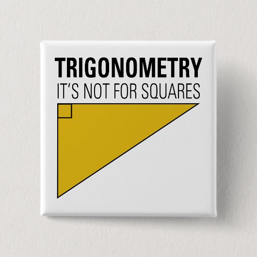 Trigonometrie Button (Vorderseite)