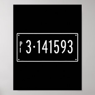 Trigonometrie der Geometrie der Pi-Tagesmathematik Poster
