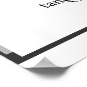 Trigonometrie-Poster: Halbwinkelkennung Poster (Ecke)