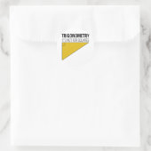 Trigonometrie Runder Aufkleber (Tasche)