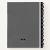 TRIGONOMETRIEANLAGEN (GRAU) NOTEBOOK NOTIZBLOCK (Rückseite)