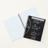TRIGONOMETRISCHE KALKBOARD NOTES (SCHWARZ) NOTEBOO NOTIZBLOCK (Innenseite)