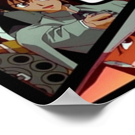 Trigun ultimative Animation Poster (Ecke)