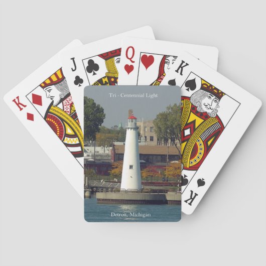 Trii Centennial Light Spielkarten (Rückseite)