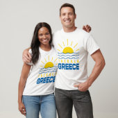 Trikala Griechenland Sonnenschein und Meereswellen T-Shirt (Unisex)